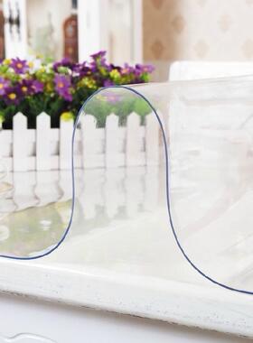 桌70*160塑料垫布pvc水晶板透明餐桌垫桌面胶垫软质玻璃防水防油