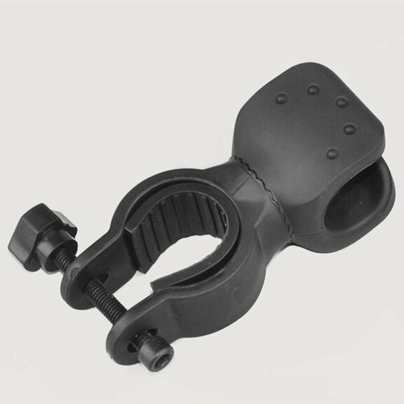 死飞灯架自行车手电筒灯夹前灯架固定支架车夹 山地车装备配件邮