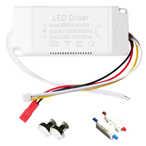 led吸顶灯驱动器电源25-40x3四色