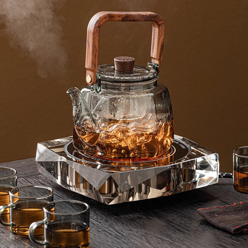2026新款水晶电陶炉煮茶器