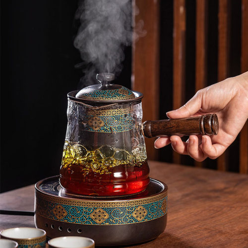 高档玻璃茶壶电陶炉煮茶器套装