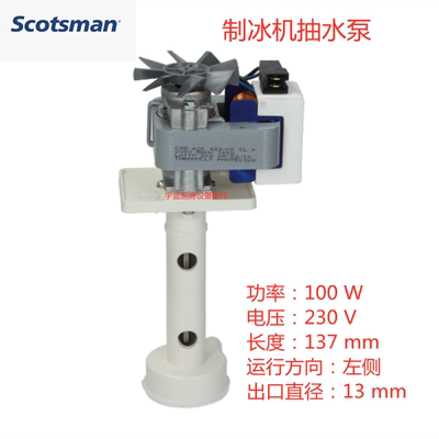 斯科茨曼SCOTSMAN制冰机抽水泵  805CN水泵配件 100W 230V