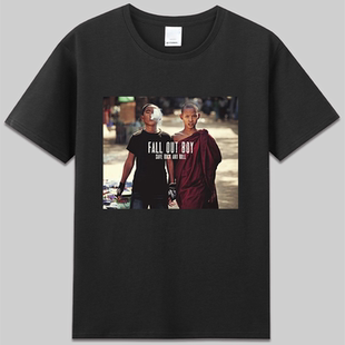Fall Out Boy打倒男孩拯救摇滚乐队save rock and roll衣服t恤潮