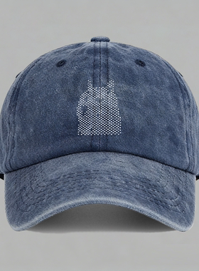 elon musk马斯克圆点大狗狗币DOGE卡通图案个性棒球帽子鸭舌帽