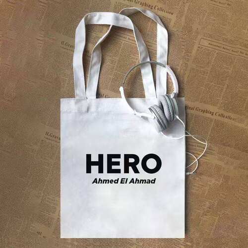 HERO Ahmed El Ahmad 澳大利亚澳洲Bondi海滩夺枪英雄致敬帆布包