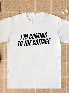 COMING TO THE COTTAGE 巅峰对决 heated rivalry ilya同款T恤男