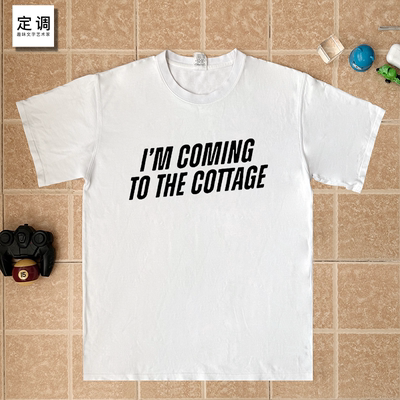 COMING TO THE COTTAGE 巅峰对决 heated rivalry ilya同款T恤男