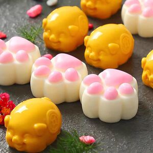 轻肴酸奶慕斯猫爪糕点300g*6包日式点心下午茶开袋即食网红甜品