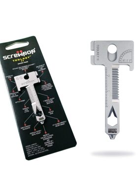 亚马逊新款 创意 17-in-1 Multi-Tool  多功能工具钥匙扣修复工具