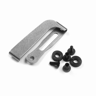 不锈钢腰夹刀具K鞘固定背夹刀鞘配件便携夹子战术枪套皮带通用