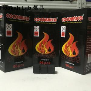 阿拉伯水烟碳 慢燃方块椰壳炭 椰子炭cocobrico shisha coals全套