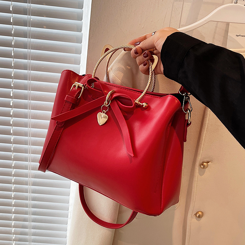 新娘包结婚用红色包包手提婚包