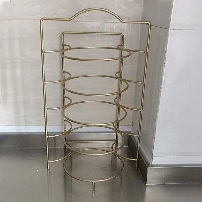 厨房配菜收纳神器铁艺多层置物架台面放菜盘网红做饭整理架家用