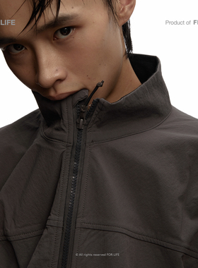 FOR LIFE 立领冲锋衣休闲户外宽松夹克外套 FL302