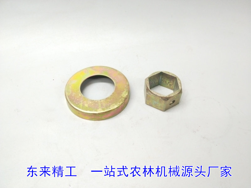 耀虎173/178/186风冷柴油微耕机变速箱 齿轮箱配件 六方套 挡泥盖