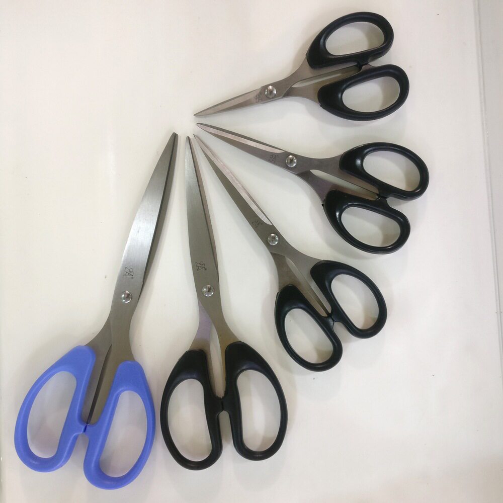 A牌文具剪 不锈钢剪刀 办公剪 手工剪 家用剪 K10图片