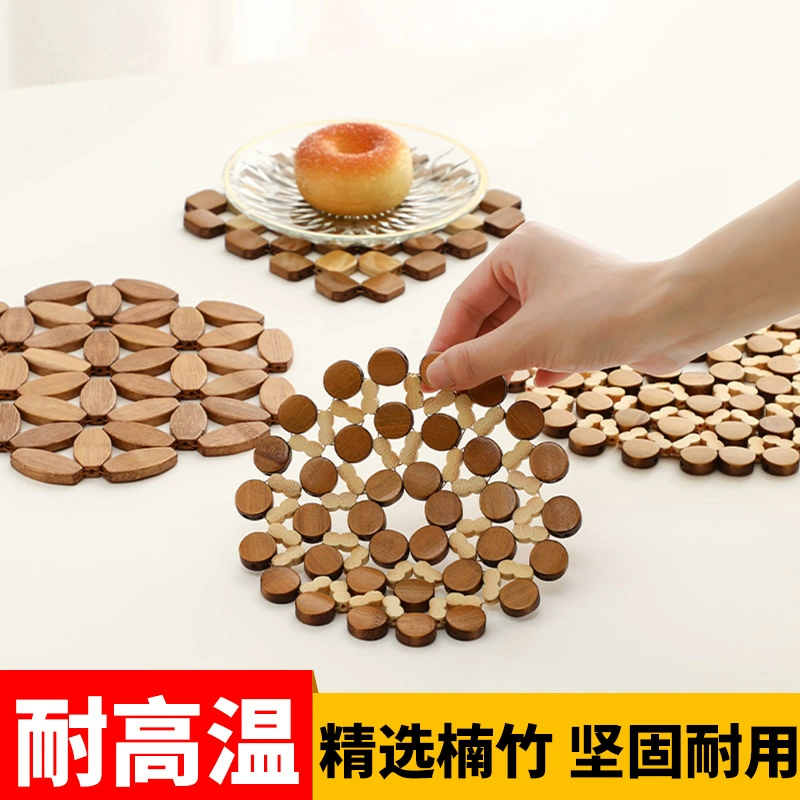 隔热垫家用竹制防烫砂锅餐桌