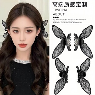 兔耳朵侧边抓夹发卡2026新款高级感刘海头发夹子头饰发夹边夹女