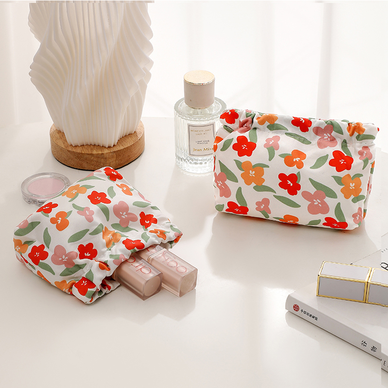 弹片印花收纳包口红包钥匙化妆品