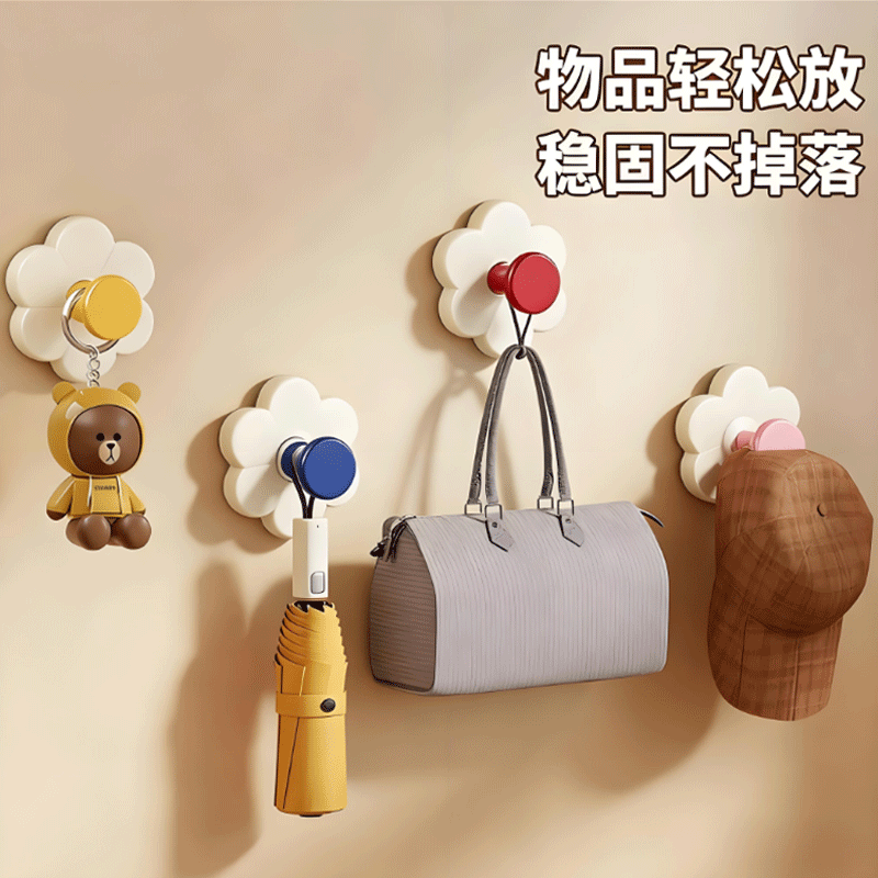 吸盘挂钩强力真空免打孔无痕可移动粘钩家用厨房浴室卫生间墙壁挂
