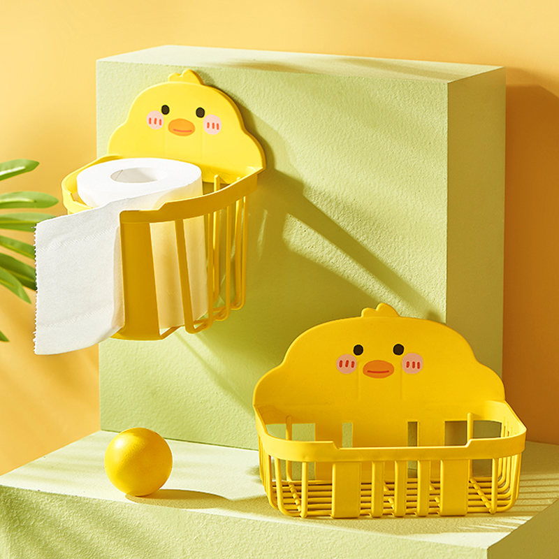 厕所纸巾盒免打孔壁挂式抽纸盒