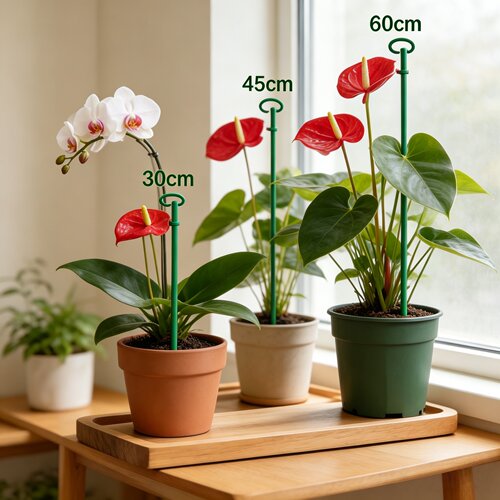 护花架兰花绣球植物支撑杆防倒园艺花架月季倒伏固定支架花卉架子