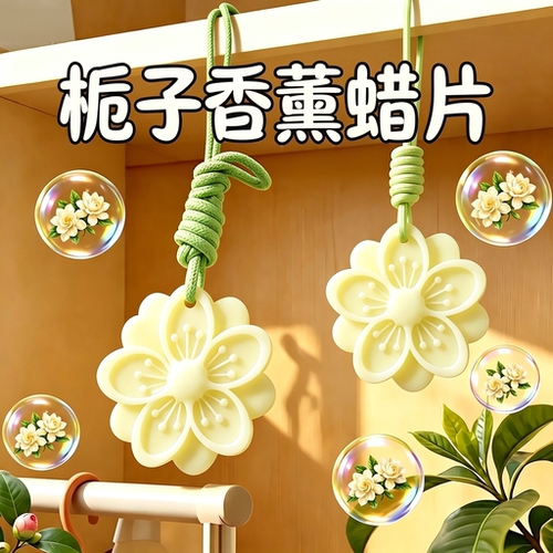 衣柜香薰蜡片女生淡香衣橱鞋柜持久散香空气清新剂香挂生日伴手礼