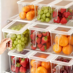 冰箱收纳盒收纳整理神器抽屉盒子储物盒整理盒鸡蛋食品保鲜盒厨房