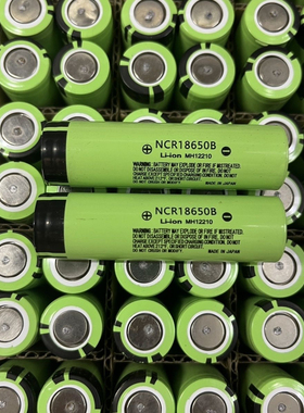 特斯拉松下18650锂电池3400mAh3C放电手电筒电动工具充电宝3.7V