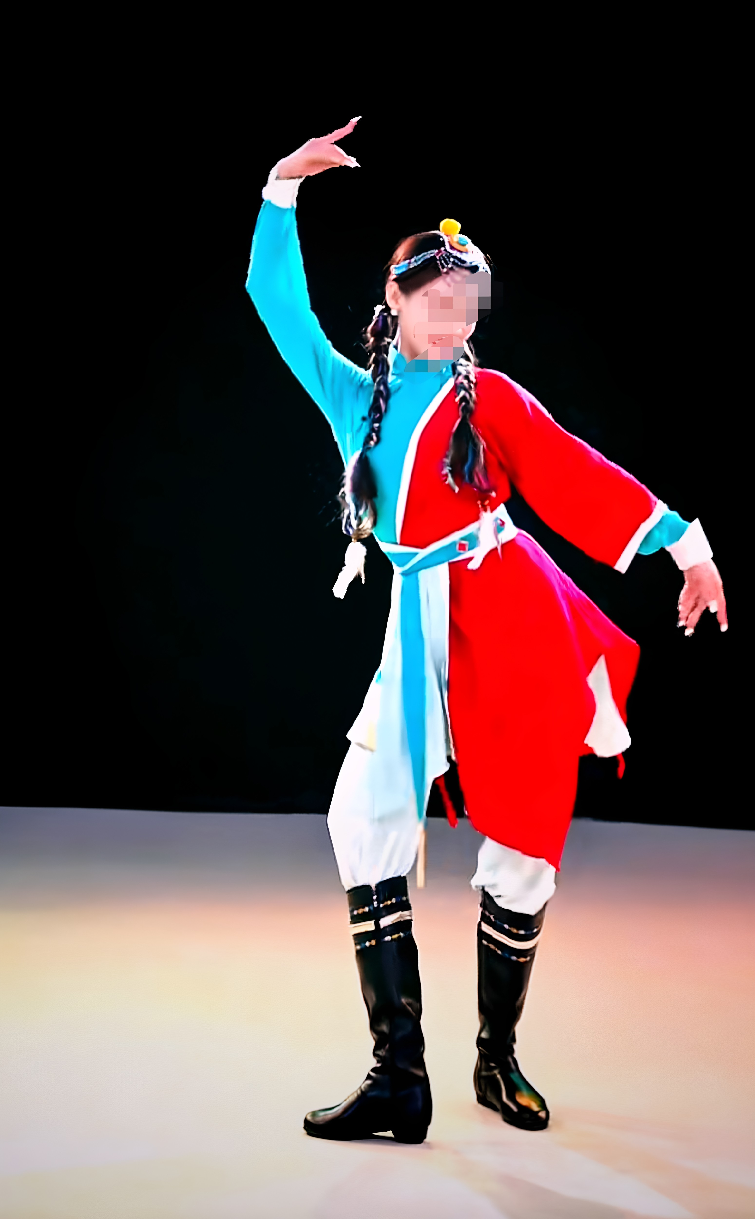 新款藏族舞蹈服夏辉同款山歌追上民族服装/舞台装