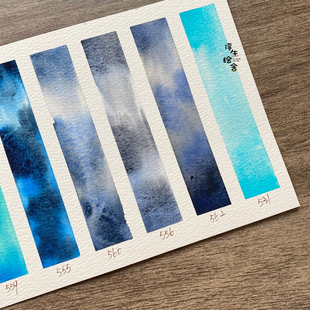 俄罗斯白夜艺术家水彩颜料分层色热门色分装 531 沉淀色561