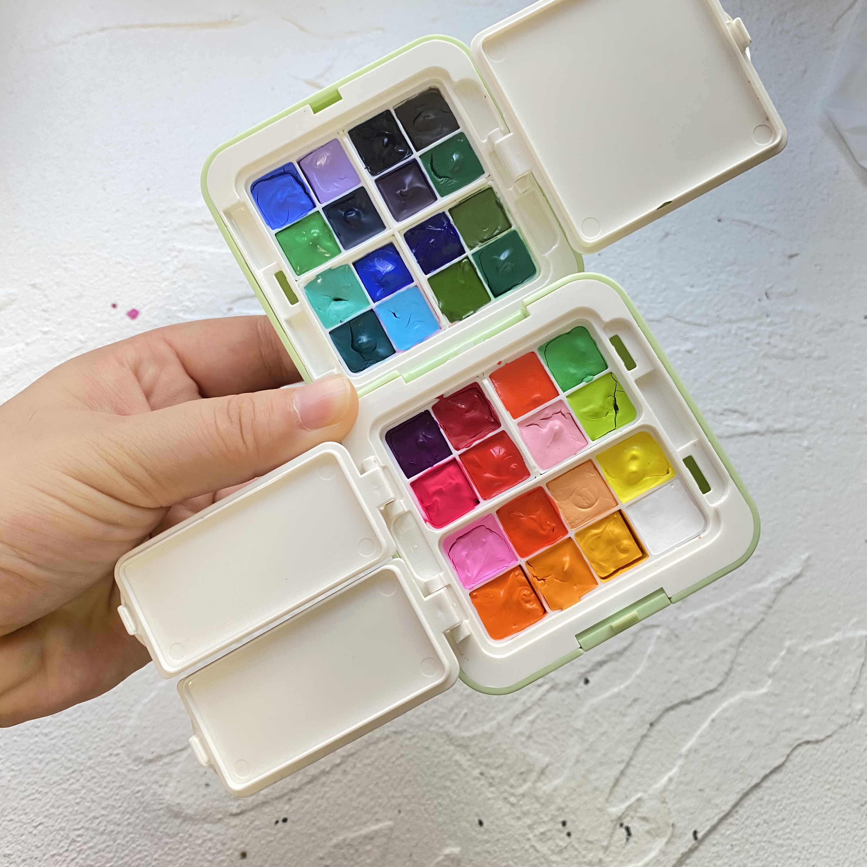 荷尔拜因定制不透明水彩颜料药盒定制颜料