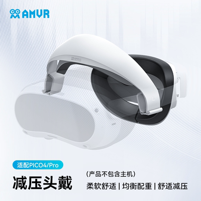 Pico4头戴不压脸不中分不晃动pico4pro头戴vr配件AMVR