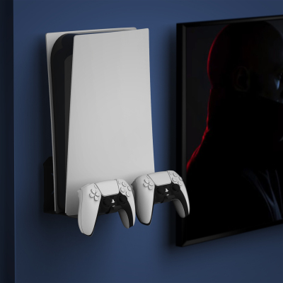 适用于PS5 Playstation5控制台和控制器墙壁用壁挂式安装