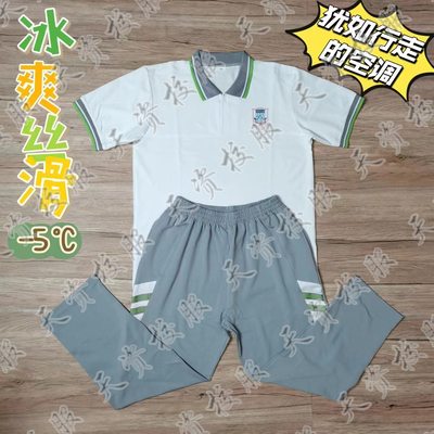 天资校服　潮州潮安庵埠华师附属华侨龙溪中学生新款校服