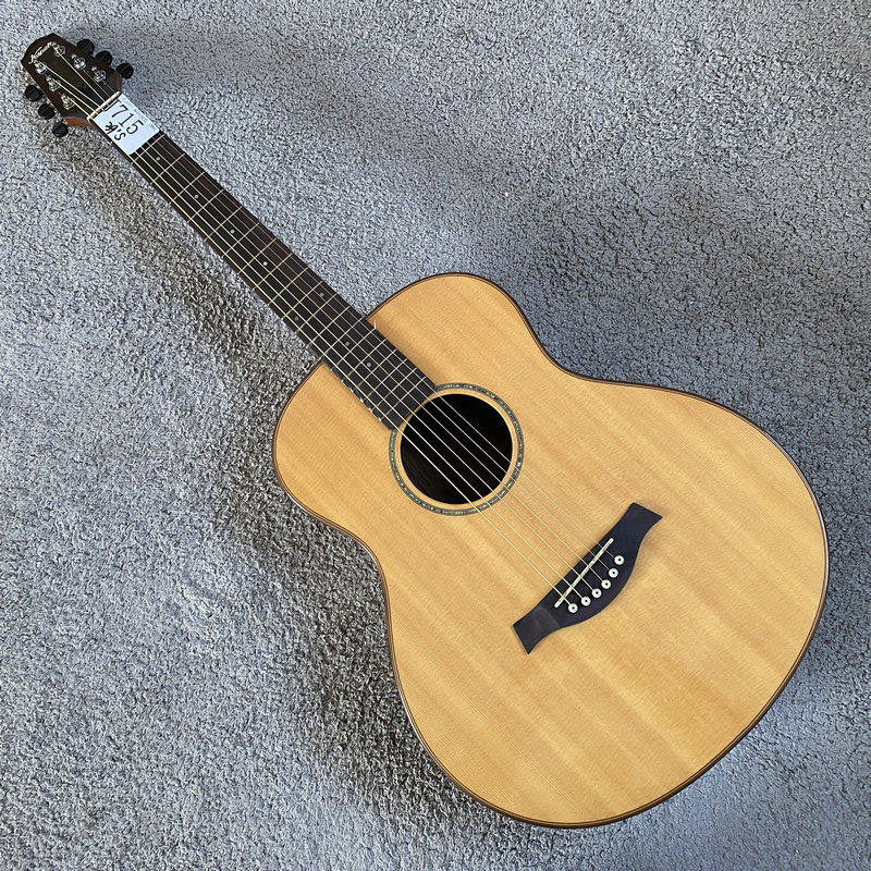 38寸单板木吉他 红棉Kapok正品 玫瑰木面单琴新手入门 微瑕特价款