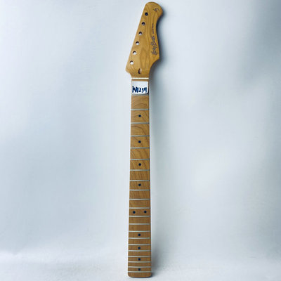 半成品琴颈fender烤枫木琴头