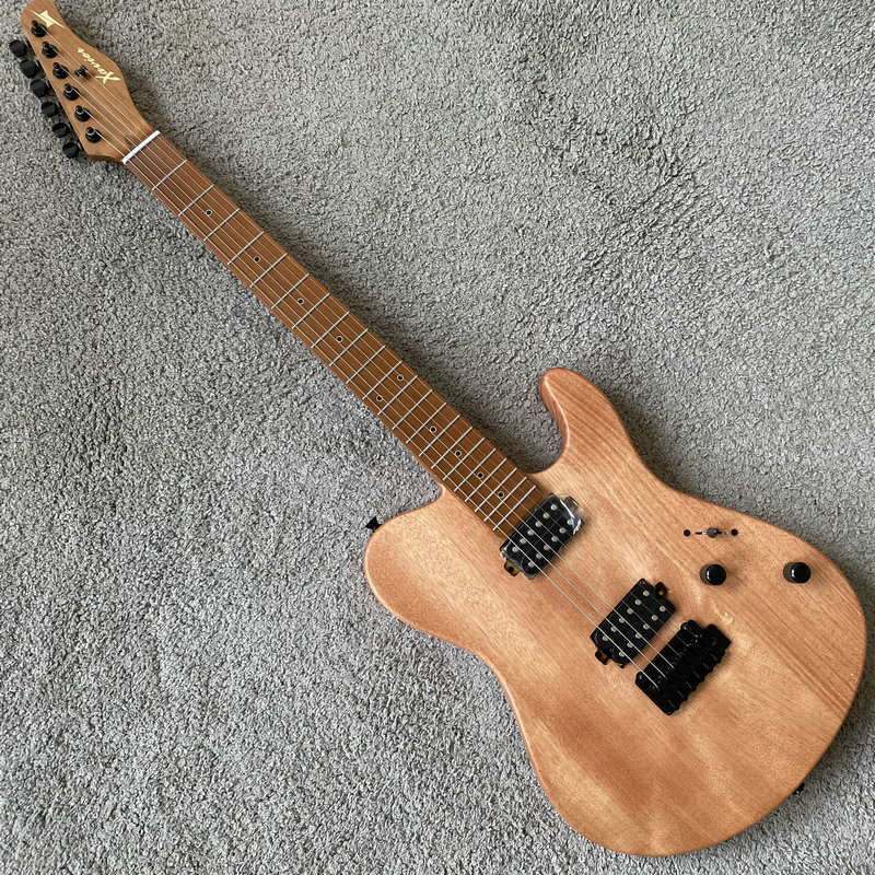 Xavier电吉他 芬达款 TL 22品 小双摇 烤枫木琴颈 非洲桃花心琴体