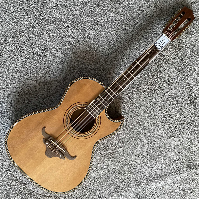 10弦木吉他 电箱 美国Washburn Oscar Schmidt钢弦民谣 台产 无标