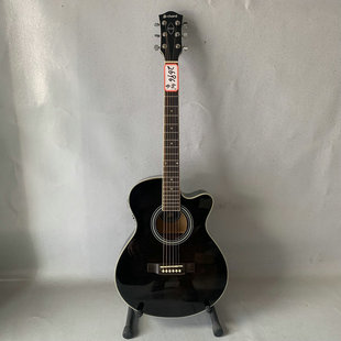 电箱 库存微瑕 吉他 Chord 40英寸 韩国品牌 黑色亮光合板 特价