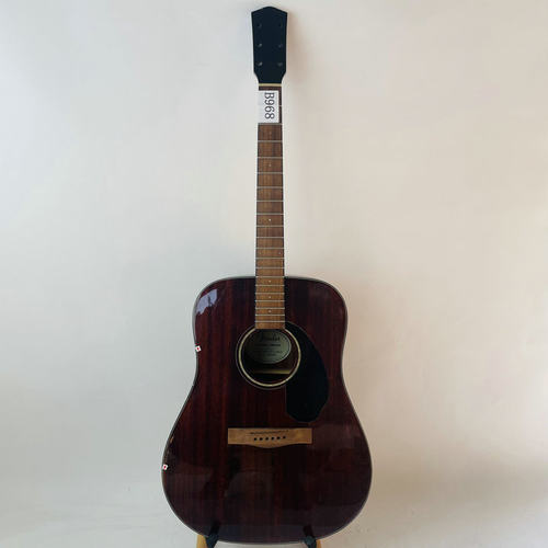 面单木吉他fender正品桃花心木