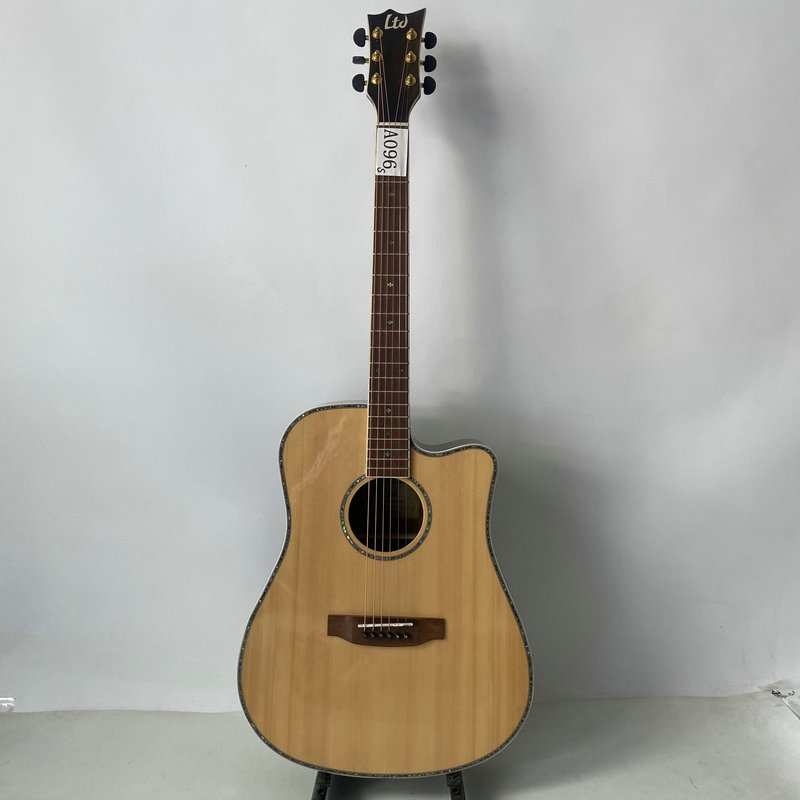 胡桃木云杉木面单木吉他ESPLTD