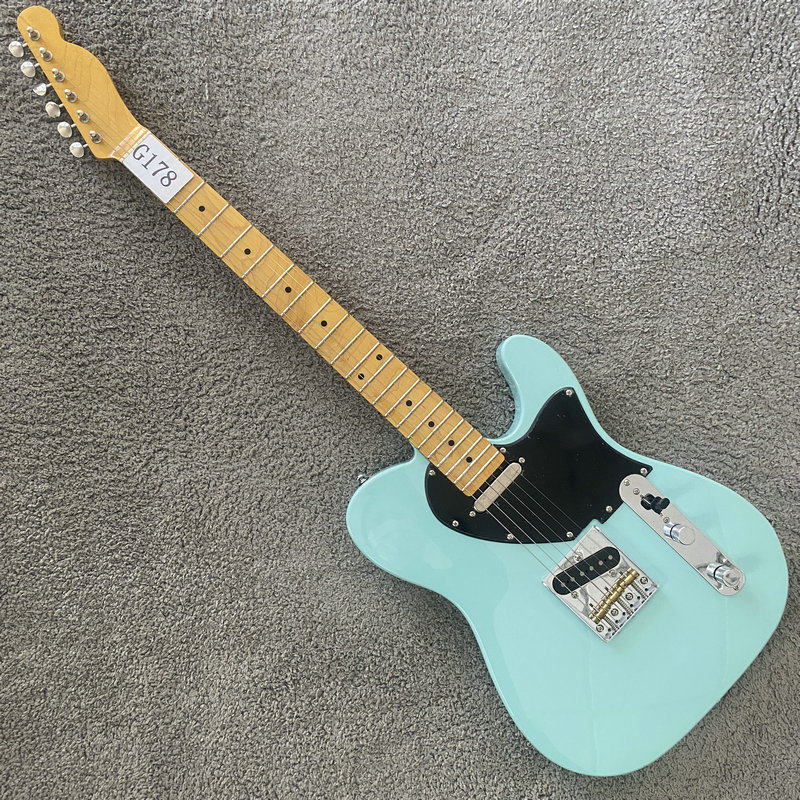 达芙妮蓝色Tele电吉他 芬达Fender tl款式无标 法立达产 库存特价