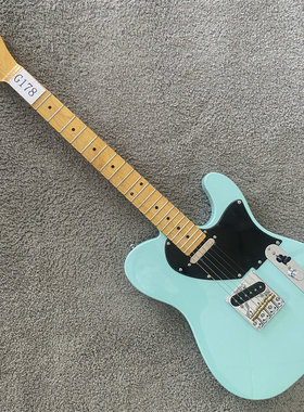 达芙妮蓝色Tele电吉他 芬达Fender tl款式无标 法立达产 库存特价