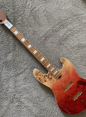 芬达款式电贝斯 4弦贝司JAZZ Bass赤阳木Alder+烤枫木20品琴颈DIY