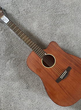 Rosen卢森 单板木吉他 41英寸全桃面单民谣20品 正品库存微瑕特价