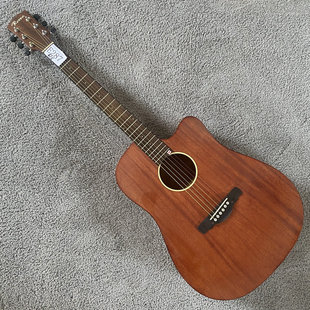 Rosen卢森 单板木吉他 41英寸全桃面单民谣20品 正品库存微瑕特价
