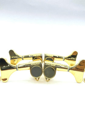 电贝司琴钮 金色氧化 韩国进口GROVER L2R2全封闭 木贝斯款卷弦器