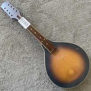 韩产 Mandolin曼陀铃/曼陀林半成品日落色云杉木面单DIY组装 库存
