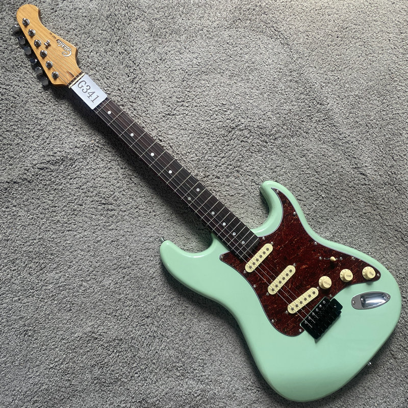 外贸ST电吉他 芬达款式单摇琴 Gusta品牌初学入门练习款SSS拾音器